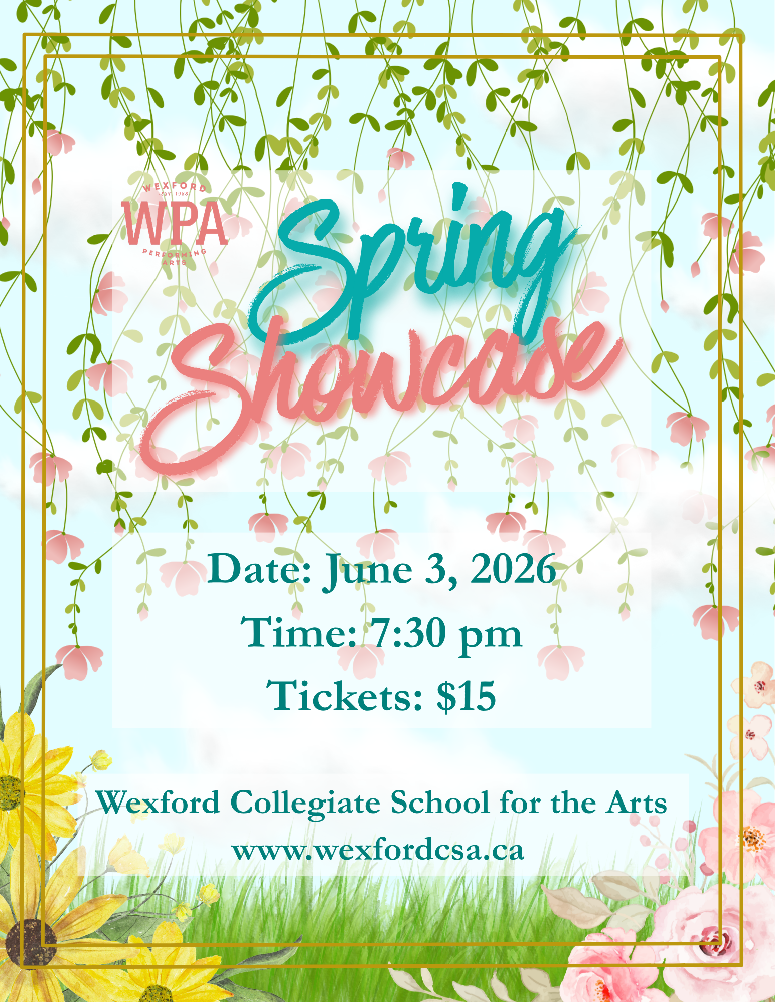 WPA Spring Showcase